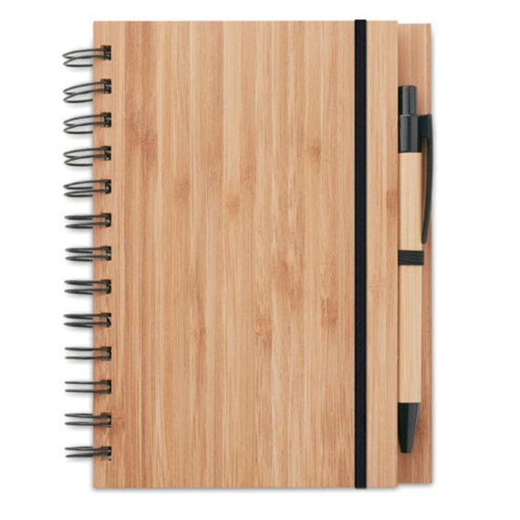 Notitieboek Met Bamboe Cover