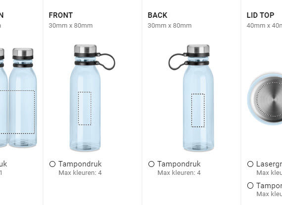 Drinkfles Rpet 780 ml.
