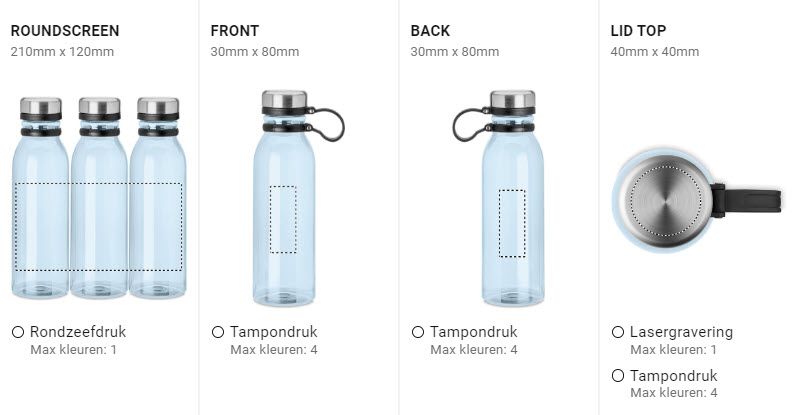 Drinkfles Rpet 780 ml. - Afbeelding 2