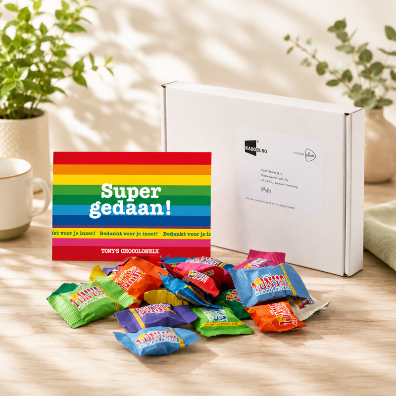 Bedankje: Super gedaan!