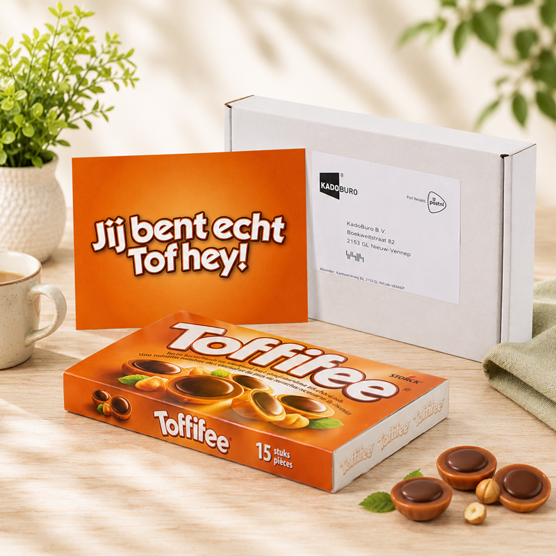 Bedankje: Jij bent Tof Hey!