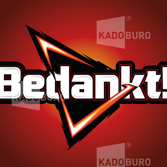 Bedankje: Bedankt!