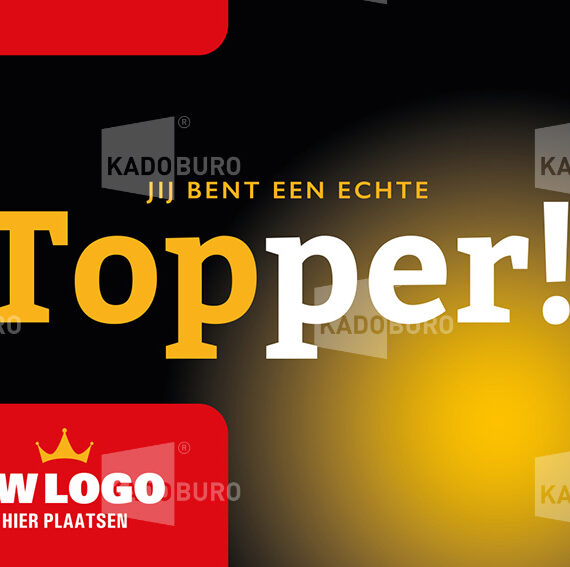 Bedankje: Topper!