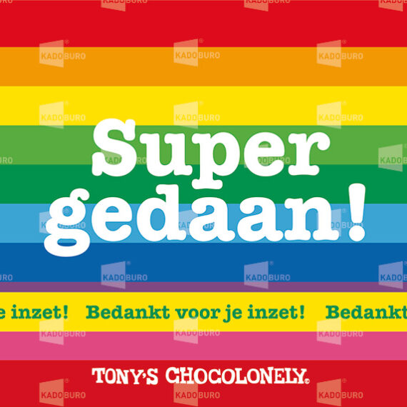 Bedankje: Super gedaan!