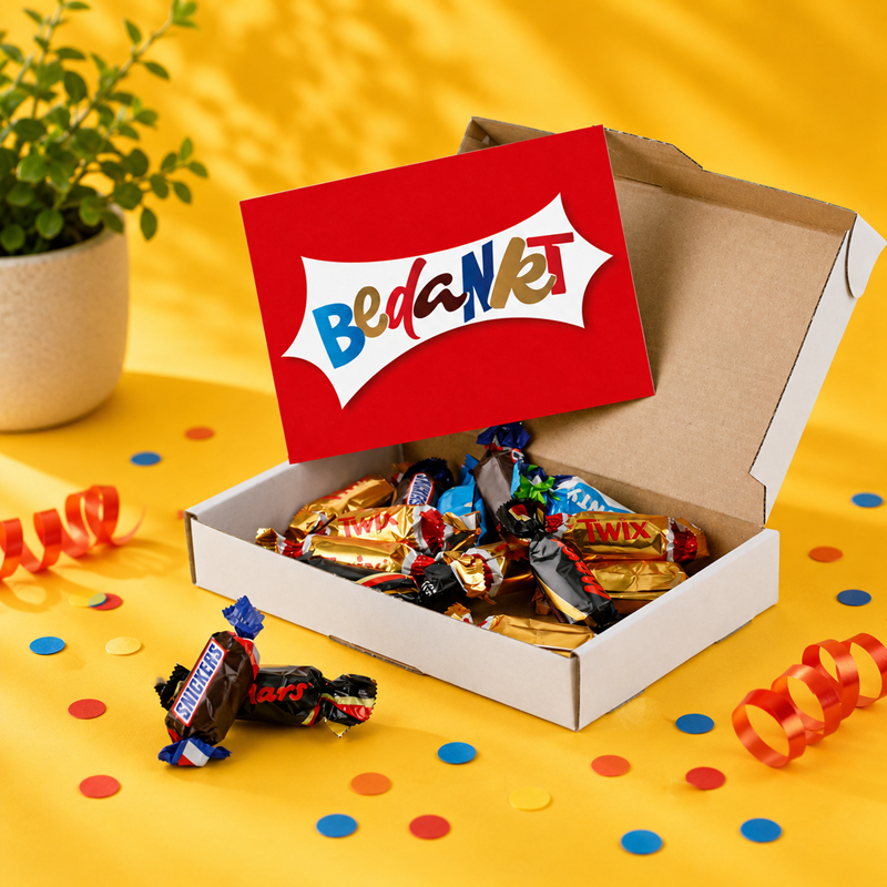 Bedankje: Bedankt