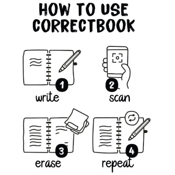 Correctbook A6
