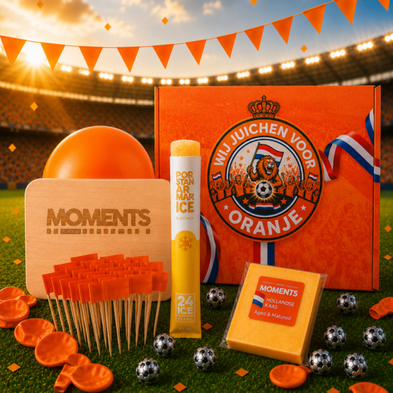 RELATIEGESCHENK WK PAKKET: ORANJE ZEGE