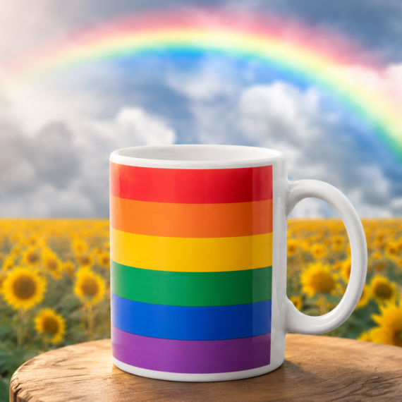 Regenboog beker