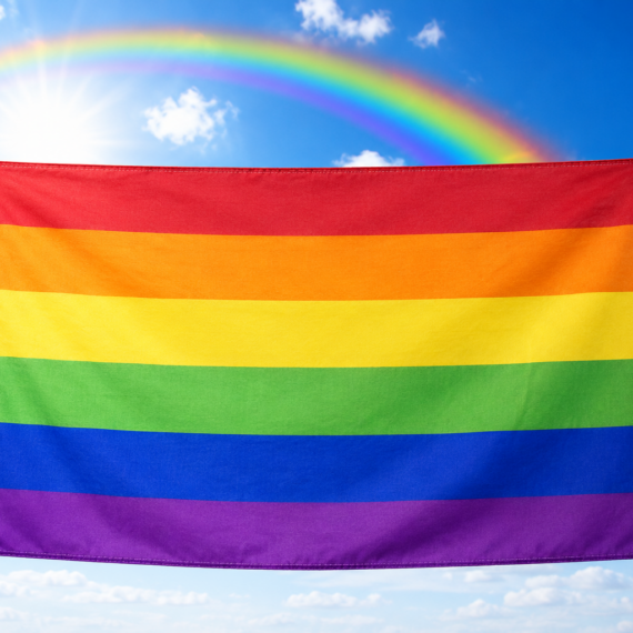 Regenboog vlag