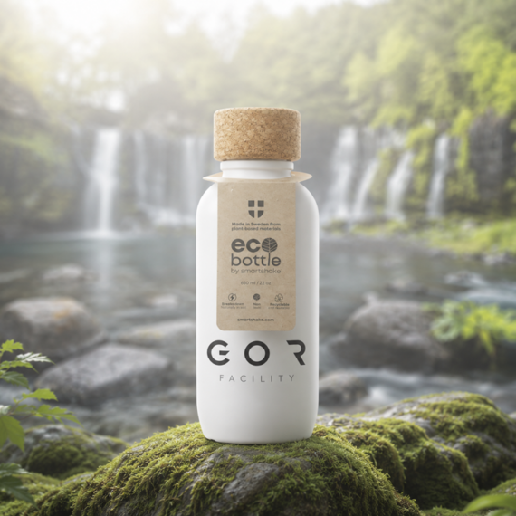Ecobottle Plant Based 650 ml white