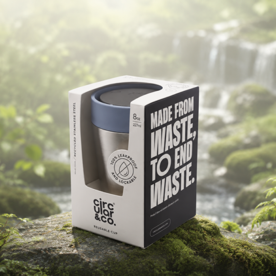 Circular&co Recycled Stainless Steel 227 ml