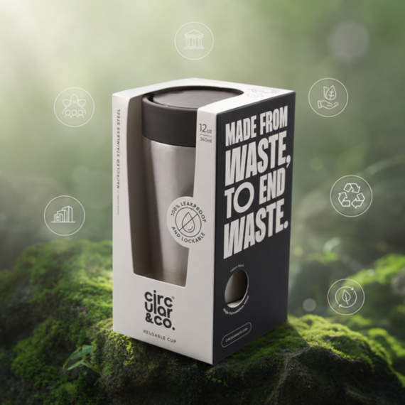 Circular&co Recycled Stainless Steel 340 ml