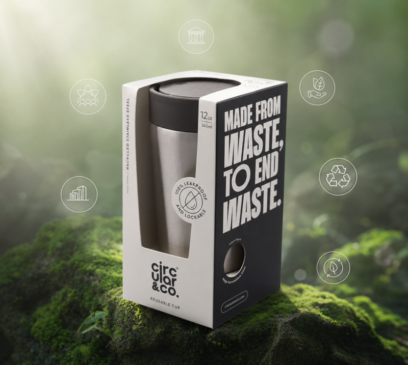Circular&co Recycled Stainless Steel 340 ml