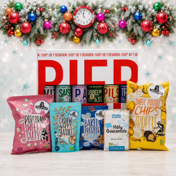 Duurzaam kerstpakket 2026 – Beer and Bites