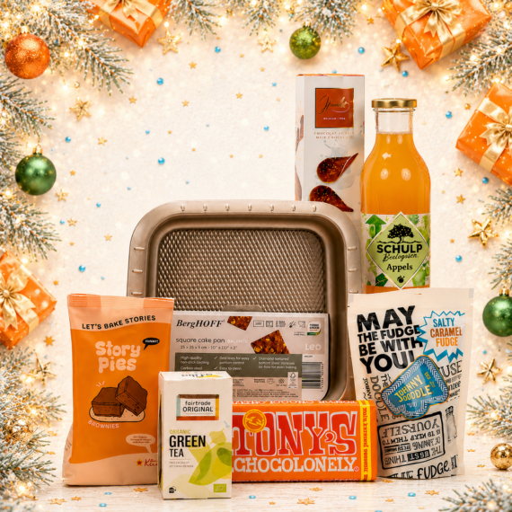 Duurzaam kerstpakket 2026 – Brownie