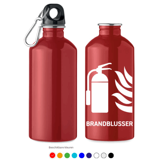Brandblusser- Recycled RVS fles
