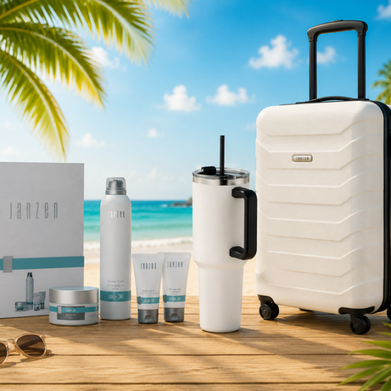 RELATIEGESCHENK ZOMERPAKKET: WOMEN’S TRAVEL TROLLEY