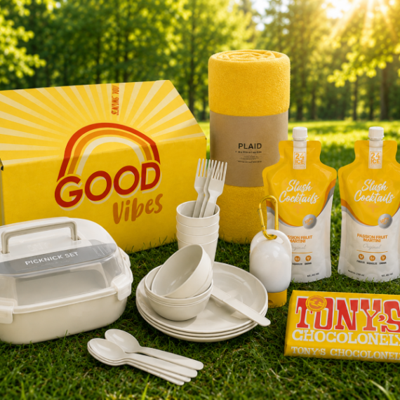 RELATIEGESCHENK ZOMERPAKKET: GOOD VIBES PICNIC