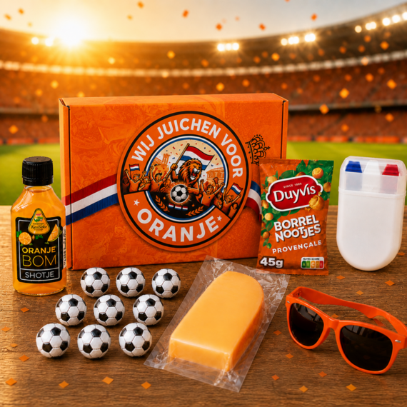 RELATIEGESCHENK WK PAKKET: ORANJE KOORTS