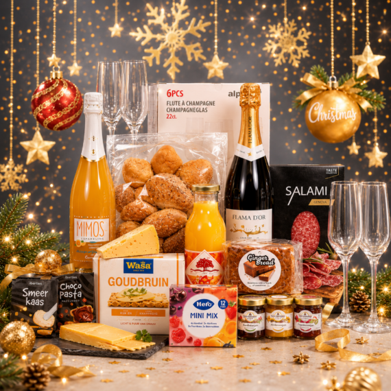 Kerstpakket 2026 – Brunch & Bubbles